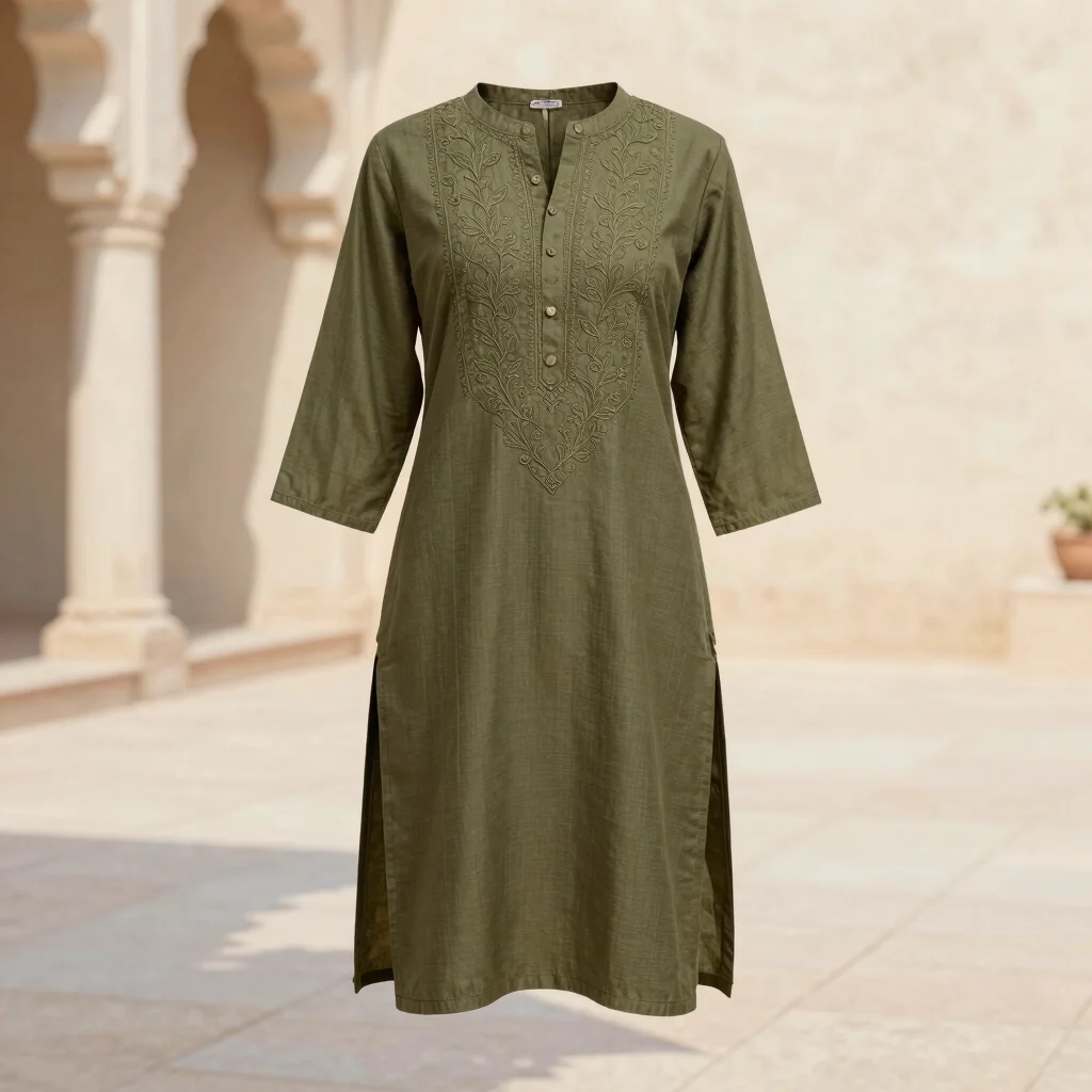 Olive Vine Kurta